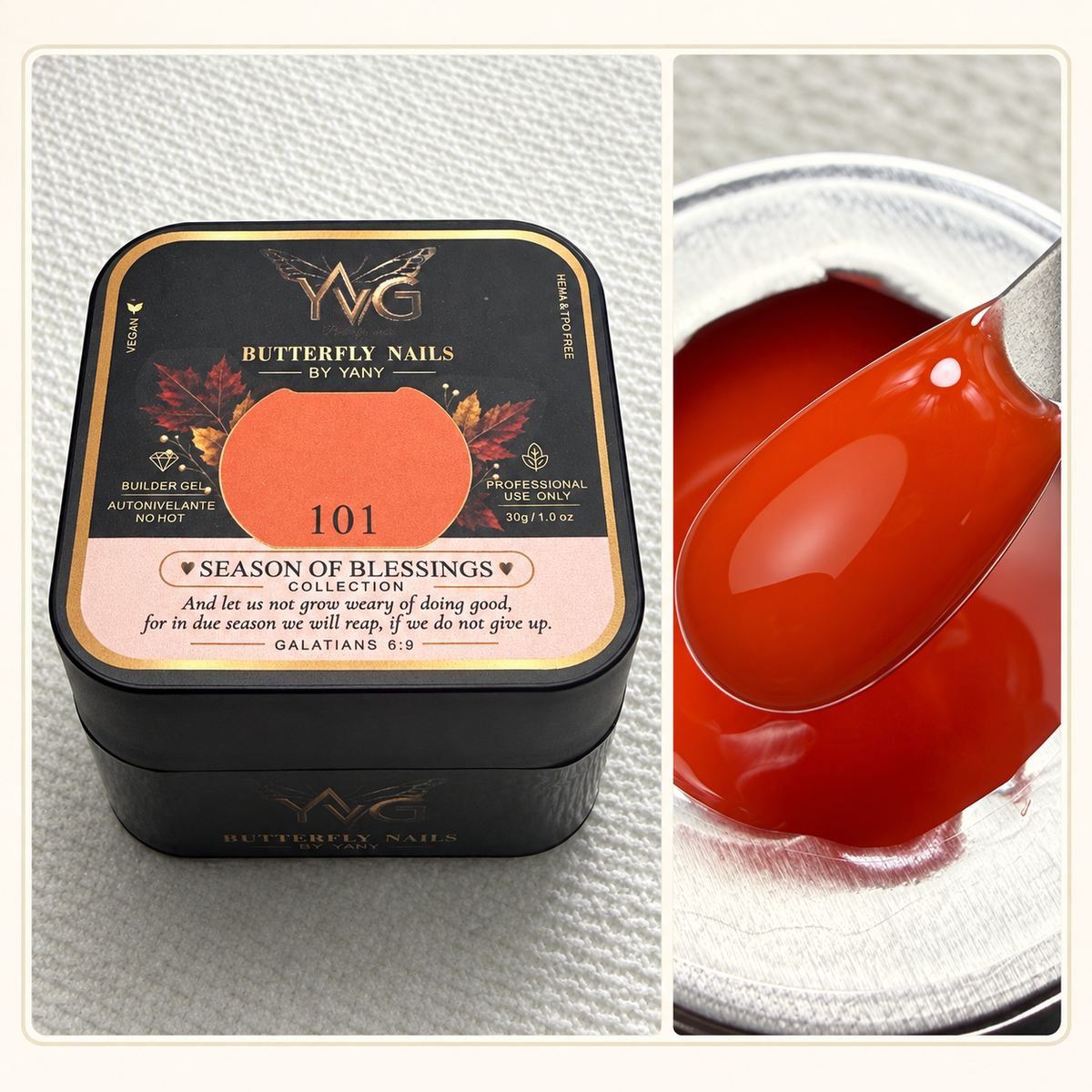 Builder gel 101 seasons of blessings