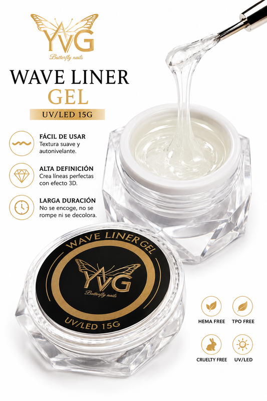Wave liner gel diseño