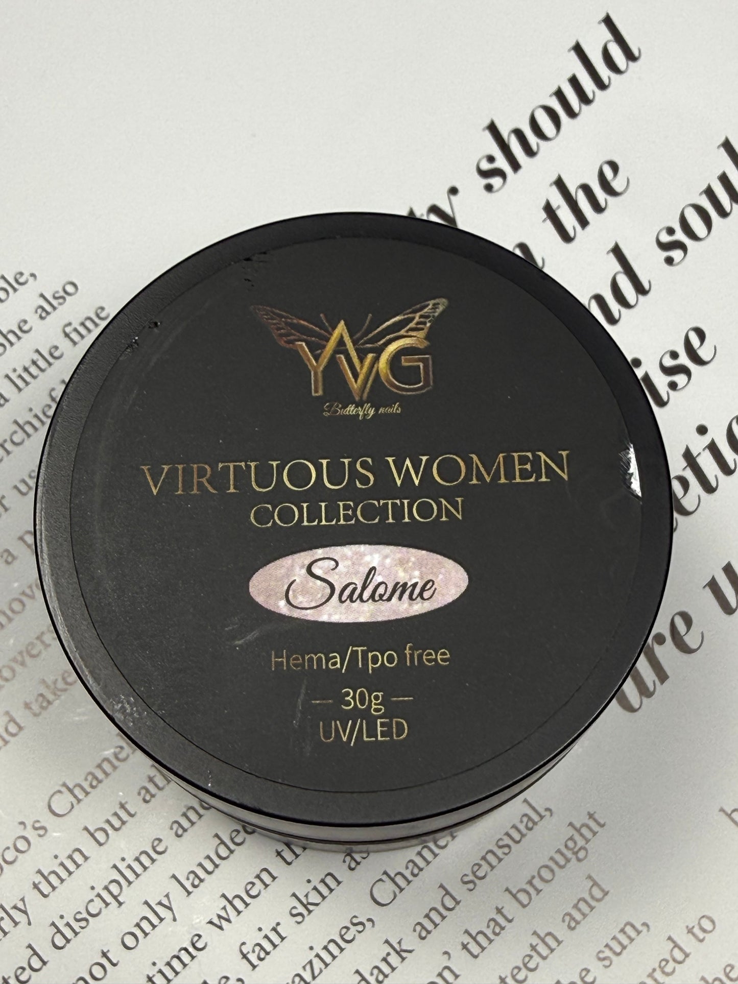 Colección : builder gel virtuous woman 12 colores de 30 g