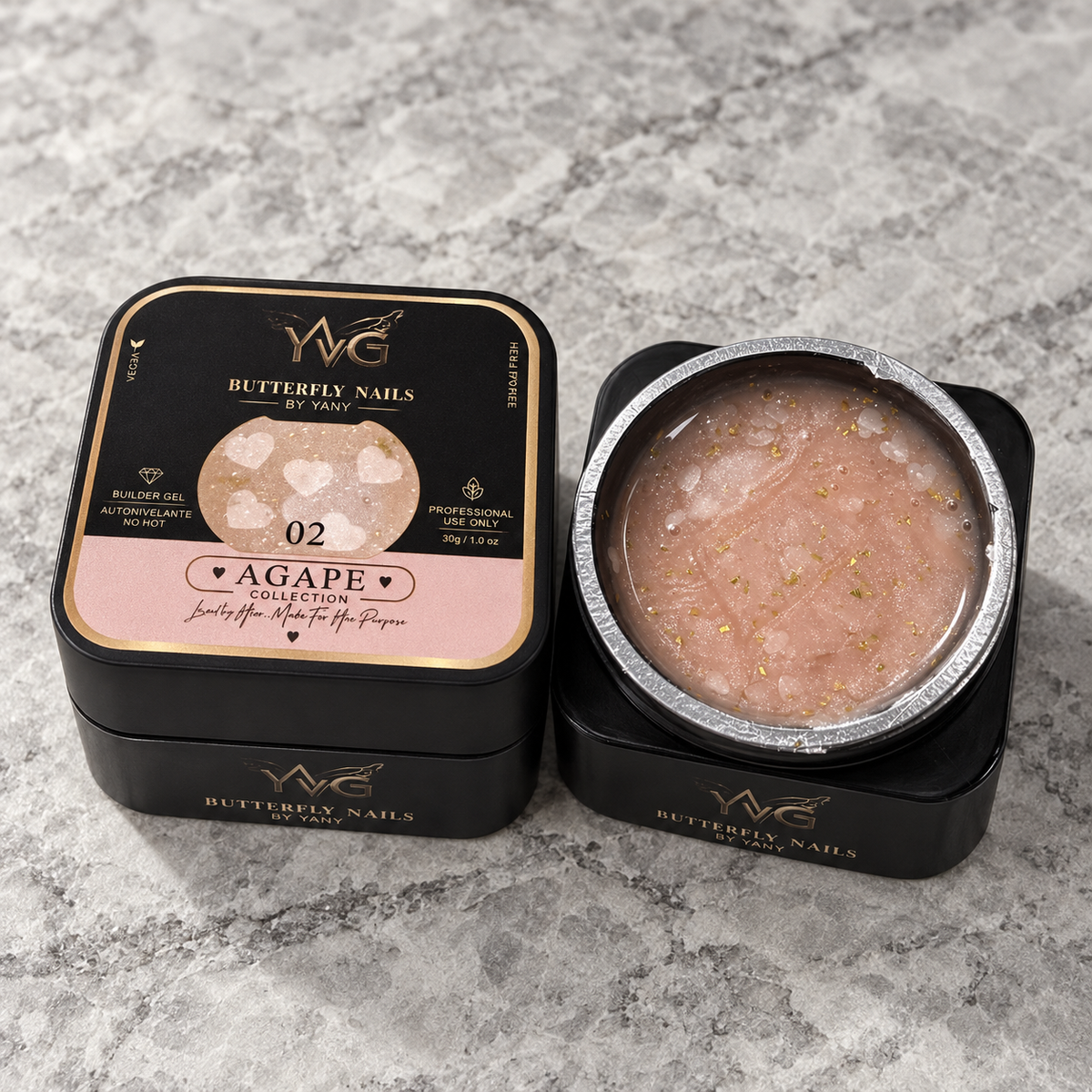 Builder gel agape # 12 collection
