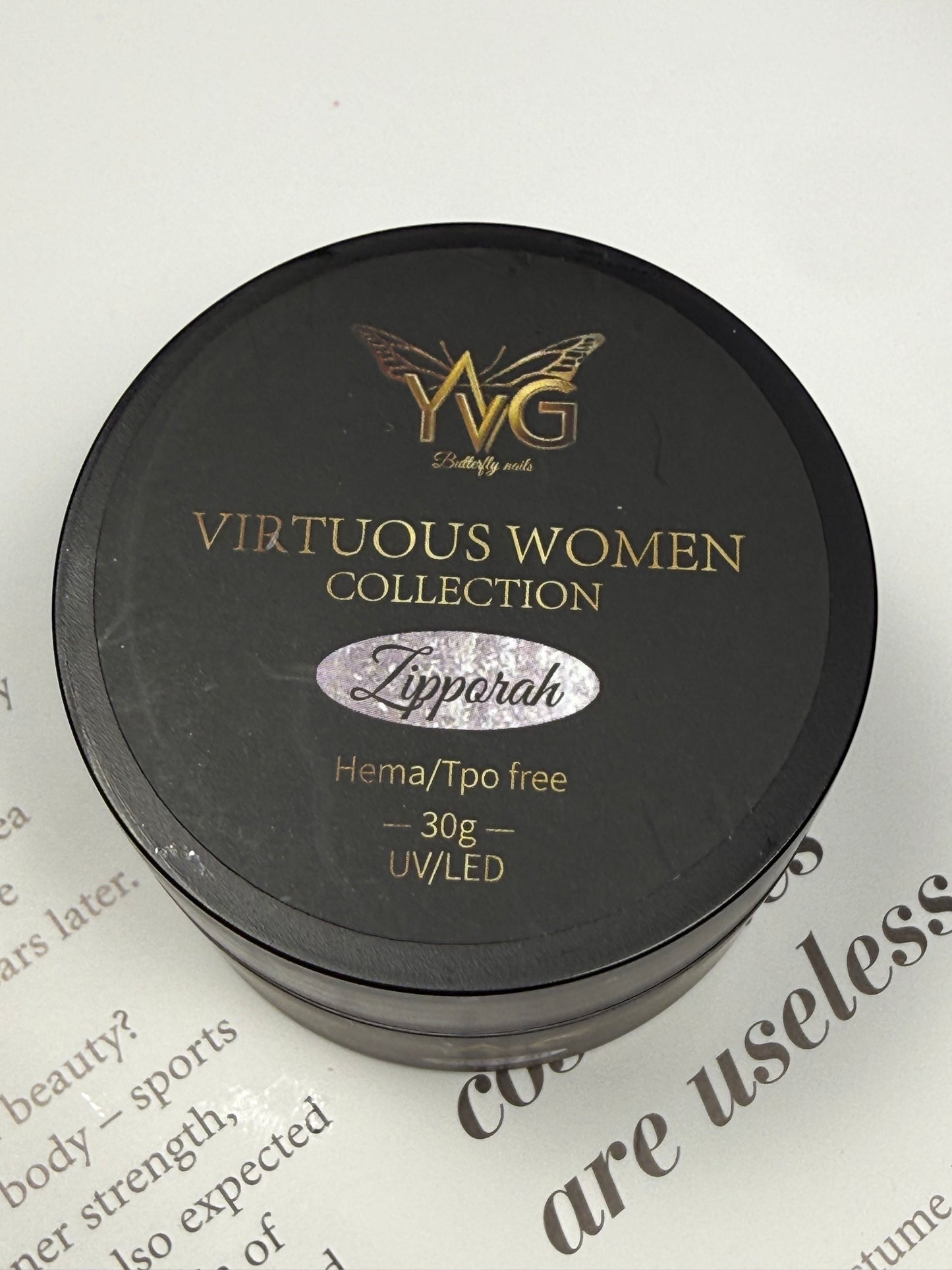 Colección : builder gel virtuous woman 12 colores de 30 g