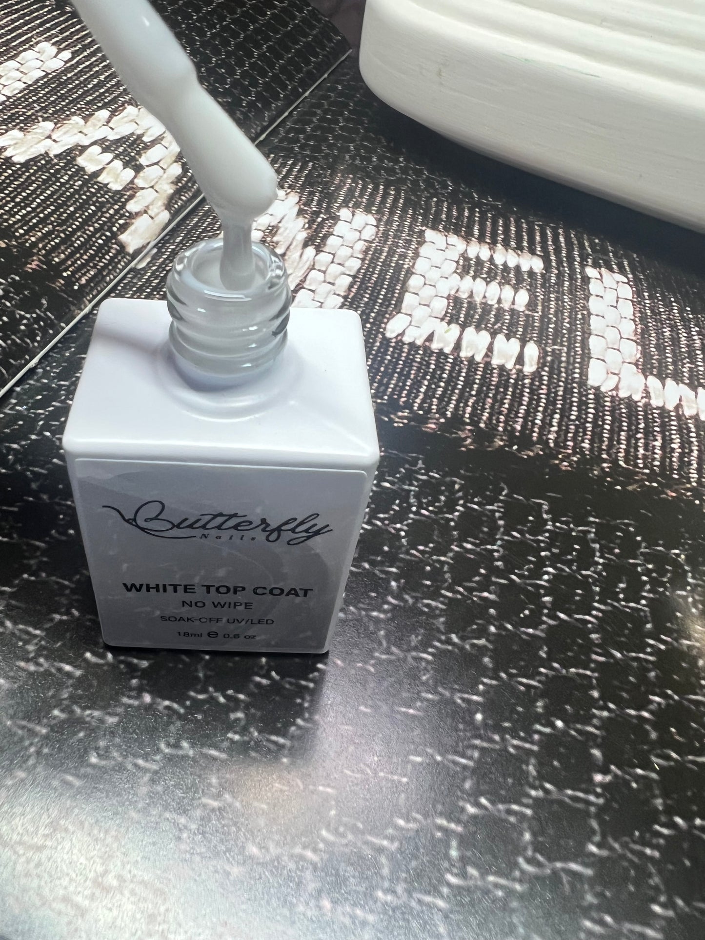 Top coat white 18 ml