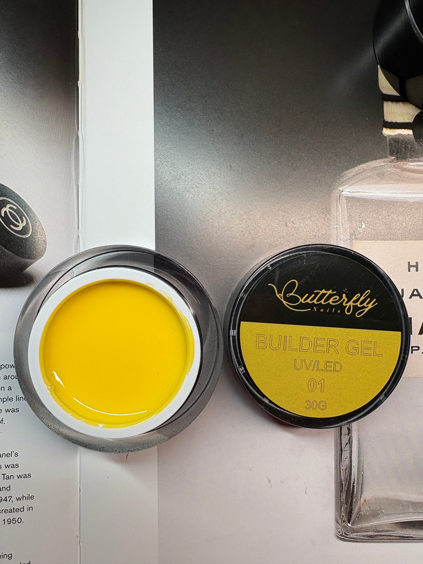 Builder gel 01 amarillo neon 30G