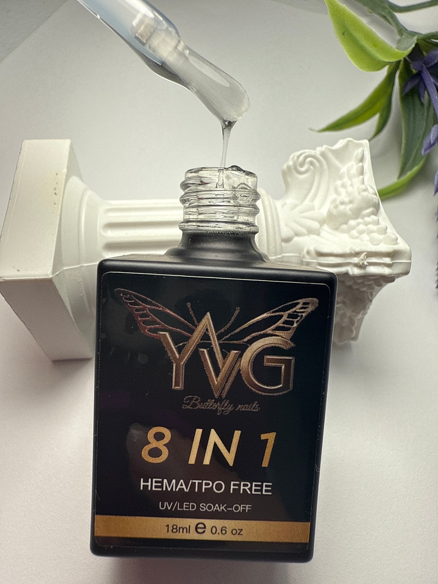 Base  gel 8 en 1 , 18 ml